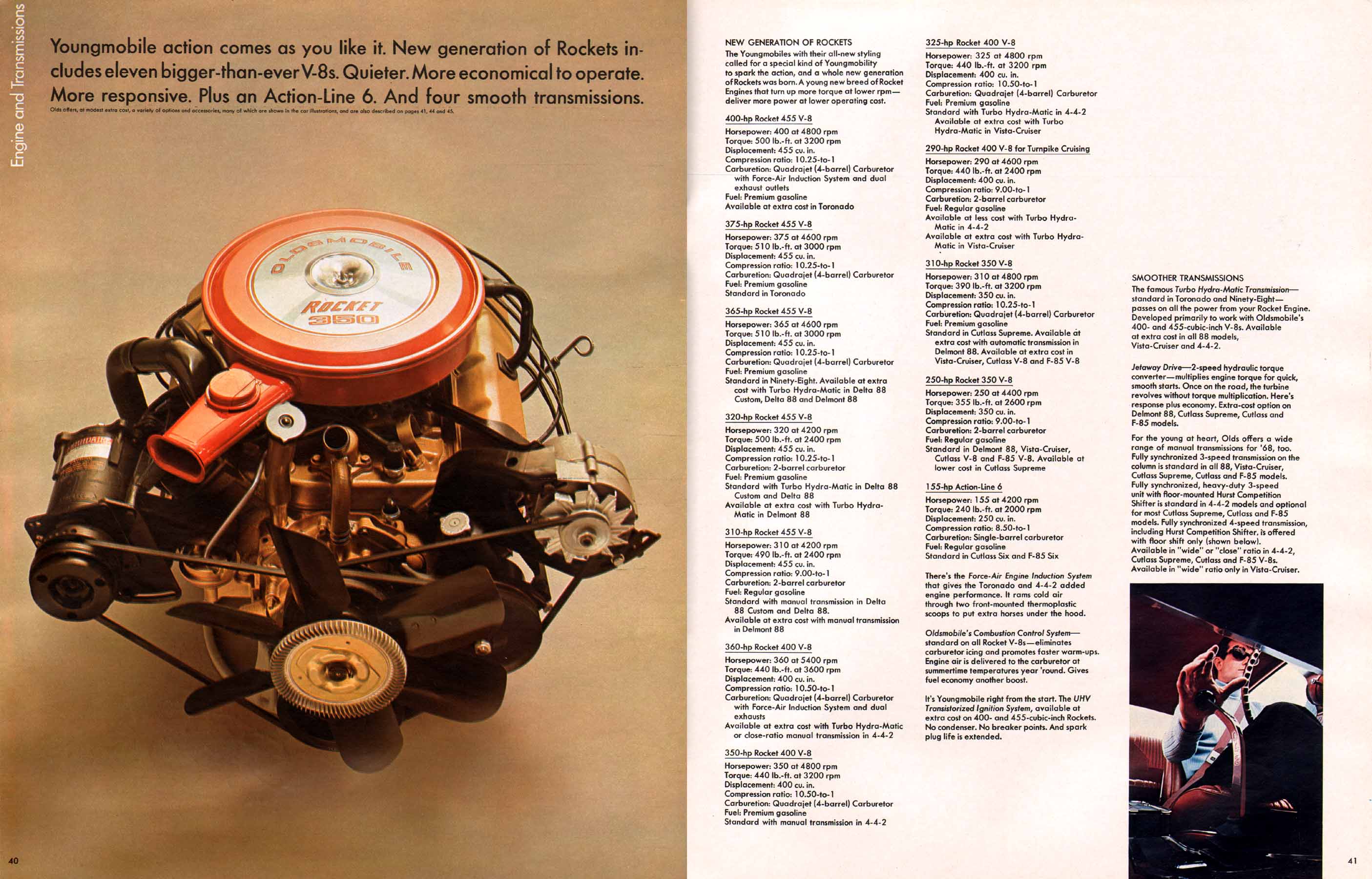 1968 Oldsmobile Prestige Brochure Page 12